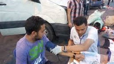 أسيوط تطلق أكبر حملة لأنقاذ مصابين سيناء بالدم 
