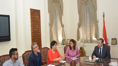 الرافعي يبحث وفد برنامج الغذاء العالمي دعم 