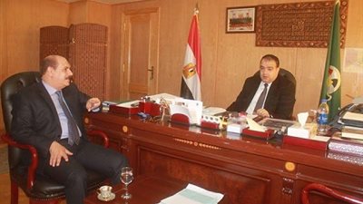 محافظ الفيوم يستقبل مدير الأمن الجديد لبحث أهم القضايا الأمنية 
