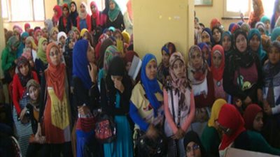 بدء ندوات التوعية لطلاب جامعة جنوب الوادى في حملة محو الأمية بمحافظة قنا