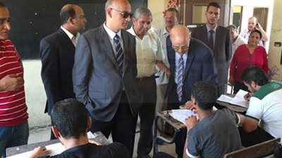 خلال تفقده امتحانات 