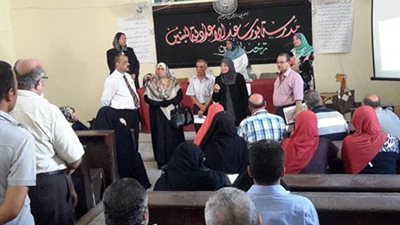 وكيلة تعليم بورسعيد تتفقد أعمال الصيانة بالمدارس استعدادا العام الدراسي