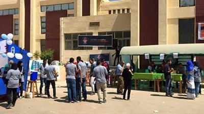 اتحاد طلاب هندسة طنطا يستقبل طلاب الكلية الجدد
