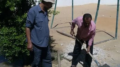 تعليم الوادي: معسكر مفتوح لتطوير وتجميل مدرسة الشهداء الإعدادية
