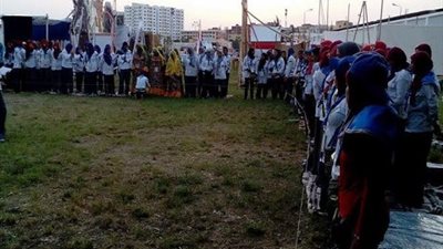 745 طالب يشاركون في أنشطة الجوالة بأسبوع الجامعات العاشر
