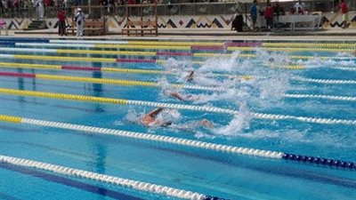 انطلاق مسابقات السباحة في أسبوع الجامعات بالإسماعيلية