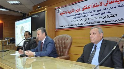 الرافعى: المعلم عليه دورا كبيرا فى انضباط وتطوير العملية التعليمية