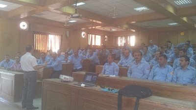 رئيس جامعة بنى سويف دورات تدريبية لتأهيل أفراد الأمن الداخلى إستعداداً للعام الدراسى الجديد
