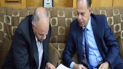 خطة أمنية لتأمين جامعة سوهاج الجديدة 
