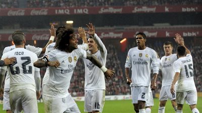 ريال مدريد فى نزهة امام فريق مالمو السويدى