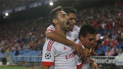 شاهد .. بنفيكا يحقق المفاجأة ويفوز على اتليتكو مدريد وتعادل جلطة سراي