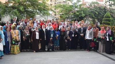 انطلاق مؤتمر الجديد فى مجال التمريض والعلوم الصحية بجامعة المنصورة
