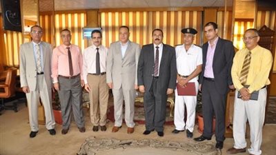 رئيس جامعة اقناة  ومدير أمن الاسماعيلية يستعرضان خطط تأمين المنشآت الجامعية
