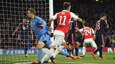 بالفيديو .. المدفعجية يدكون شباك البايرن بهدفين