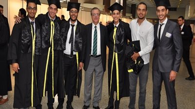 الجامعة الالمانية بالقاهرة تشارك فى يوم تفوق المهندس المدنى