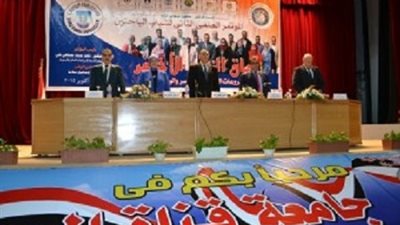 ختام فاعليات مؤتمر شباب الباحثين “نحو أفاق النمو الأخضر “ بجامعة القناة
