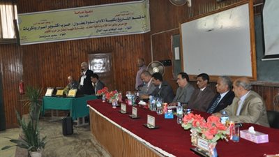 أسرار وذكريات انتصارات حرب أكتوبر يرويها أبطالها في ندوة بجامعة أسيوط
