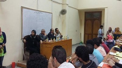 بالصور.. حفل استقبال الطلاب الجدد بكلية التربية النوعية بالفيوم