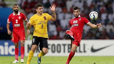 الاهلى الاماراتى يحقق نتيجة سلبية مع غوانغجو الصيني