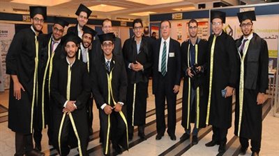 فوزمشروع طالب الجامعة الالمانية ضمن أفضل عشرة مشروعات بالجامعات المصرية

