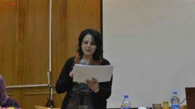 هبة شاهين :قرار تحويل قسم الإعلام بعين شمس إلي كلية ينتظرالإنتهاء من المبنى الجديد للجامعة