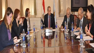 الهلالى يلتقى مدير الوكالة الامريكية للتنمية الدولية