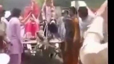 بالفيديو | عريس يهرب اثناء حفل زفافه ..لسبب غريب وعجيب