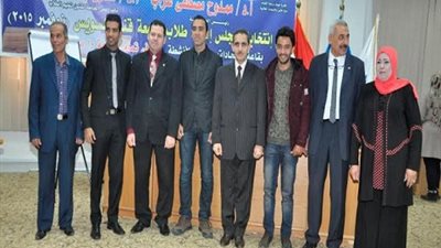 محمود عهدي أمينا لاتحاد طلاب جامعة القناة.. وكامل احمد نائباً له