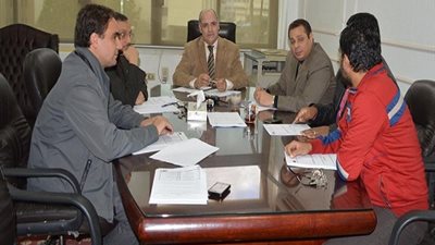 بالصور| نائب رئيس جامعة الفيوم يترأس لجنة دراسة قياس آثر التدريب على مؤشرات الاداء