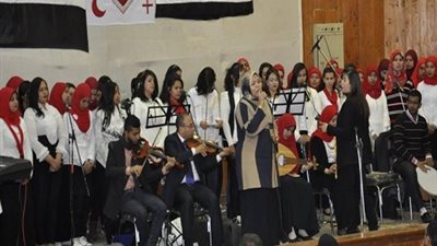 بالصور| جامعة المنيا تنظم أحتفالية بالمولد النبوي الشريف