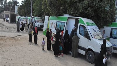 محافظة أسيوط: 26 قافلة علاجية مجانية خلال 6 شهور