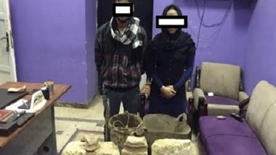 القبض على 4 بأدوات حفر وقطع يشتبه بأثريتها بأسيوط