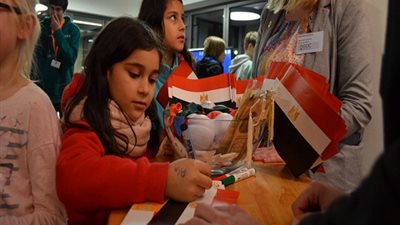 الجامعة الألمانية تشارك بمعرض راينكندورف للابحاث والتجارب ببرلين