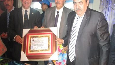 كوادر تعليم كفرالشيخ تكرم مدير ادارة بيلا التعليمية