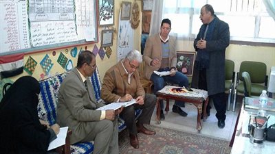 بالصور| تعليم كفر الشيخ: تحويل مدير مدرسة للتحقيق بسبب التقصير في العمل