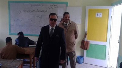 وكيل تعليم مطروح يتفقد أعمال الامتحانات الشهادة الاعدادية
