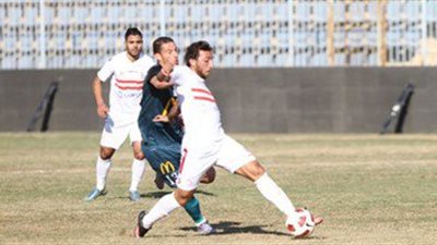 إنبى يفوز على الزمالك وديا بهدفين