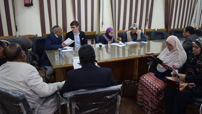 بالصور.. منح تعليمية أمريكية لطلاب الآثار بجامعة سوهاج