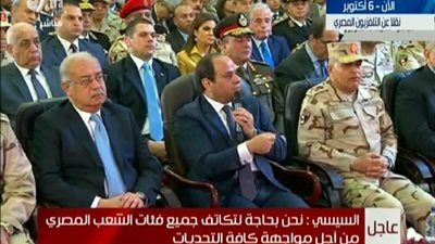 السيسى تعليقا على كوبرى سوهاج: 