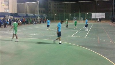 بالصور| خماسي جامعة قناة السويس يفوز على 