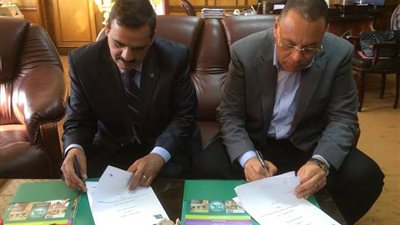 بروتوكول بين جامعة القناة ومصر الخير لدعم الطلاب المغتربين