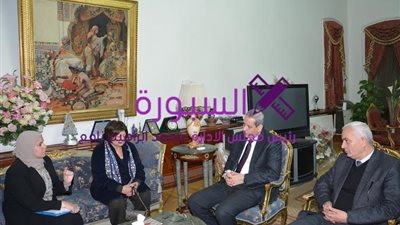 الهلالى يبحث برنامج تدريب طلبة المدارس 