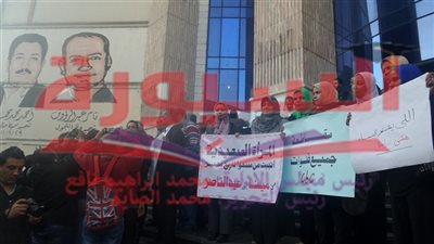 وقفة احتجاجية أمام نقابة الصحفيين لمقاطعة قنوات 