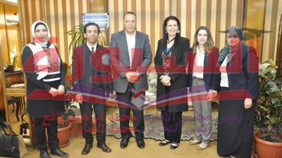  تعاون مشترك بين وفد هيئة فولبرايت الأمريكية و جامعة قناة السويس