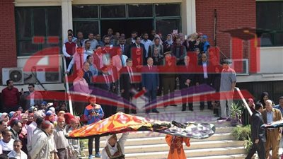 جامعة سوهاج تفتتح المهرجان السابع للالعاب البيئية والشعبية