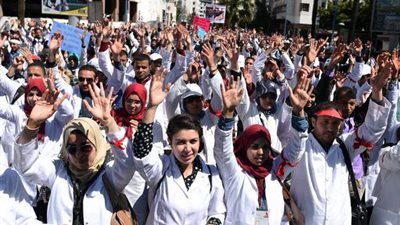  بالصور ..ثورة المدرسين المتدربين في المغرب ضد عنف الشرطة