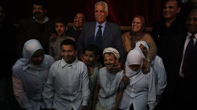 بالصور .. وكيل تعليم الفيوم يشهد العروض المسرحية المشاركة في مسابقة الجمهورية