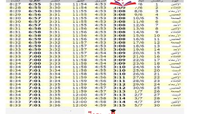 أمساكية شهر رمضان المبارك 1437 ..الاثنين 6 يونيو أول الشهر المبارك 