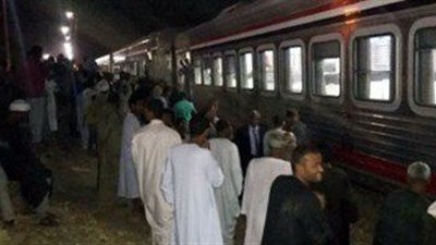 ارتفاع ضحايا اصطدام قطار أسوان بنقل الى 10