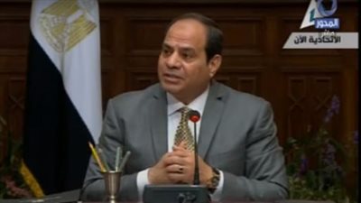 بالفيديو| السيسى: نحن لا نفرط فى أرض مصر.. ولم نمنح السعودية الجزيرتين